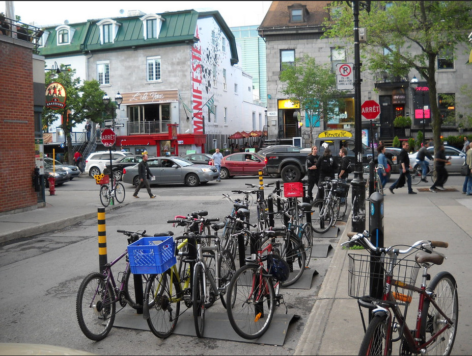 Montreal Public Bike Parking